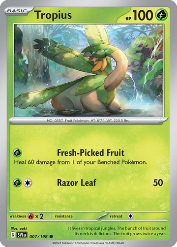 007/198 - Tropius - [Common] - Reverse Holo