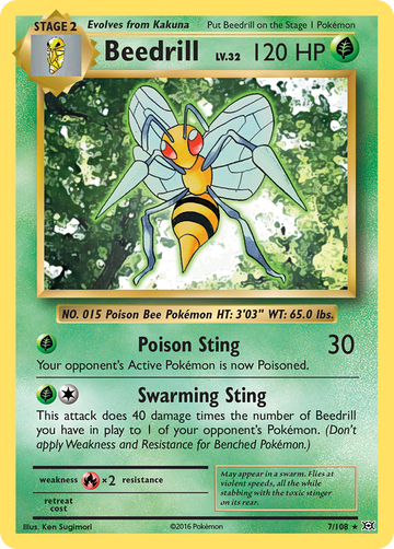 7/108 - Beedrill - [Rare]