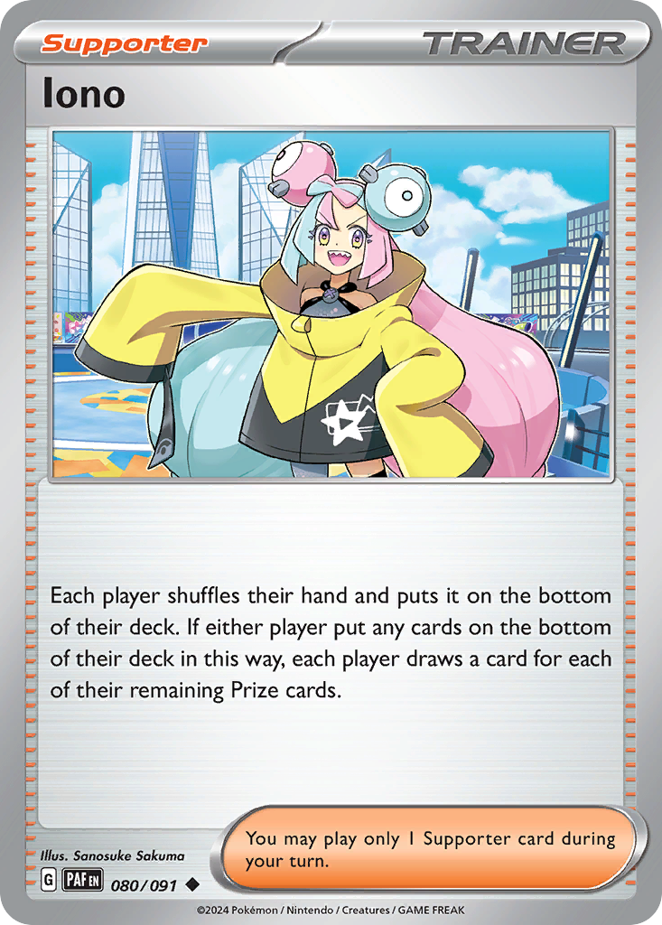 080/091 - Iono - [Uncommon] - [Reverse Holo]