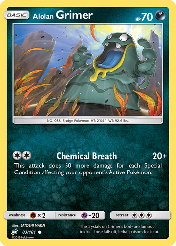 83/181 - Alolan Grimer - [Common]