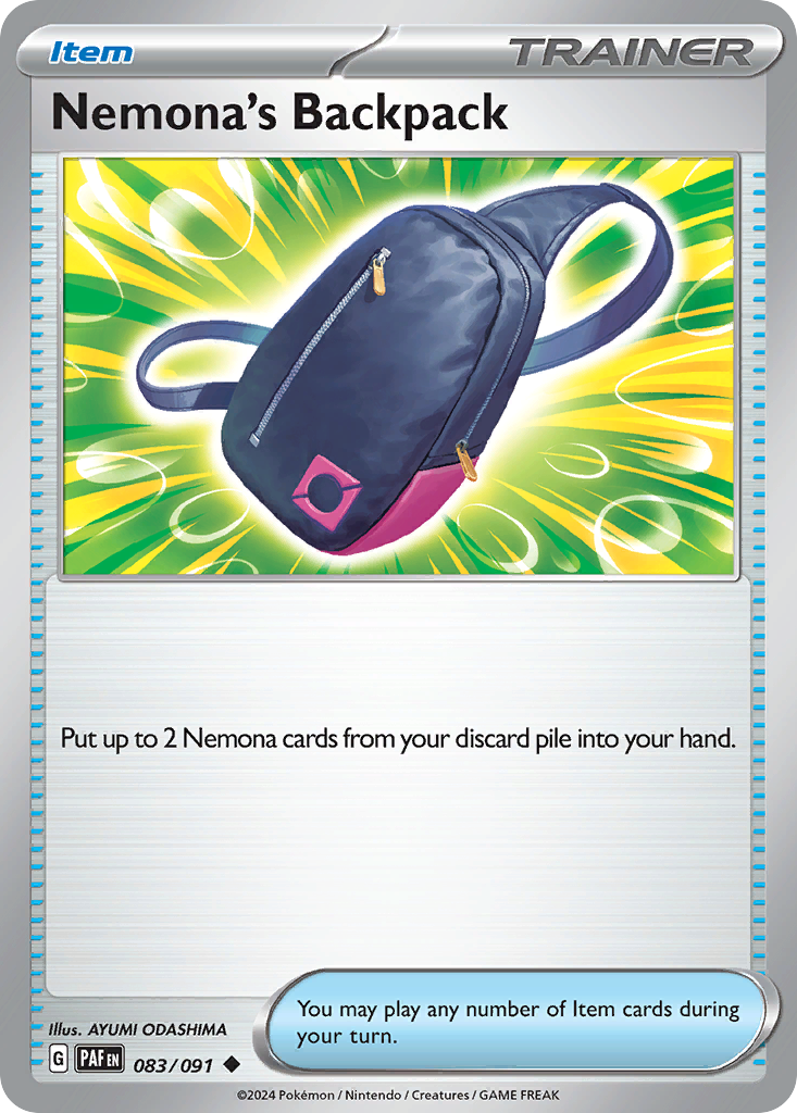 083/091 - Nemona's Backpack - [Uncommon]