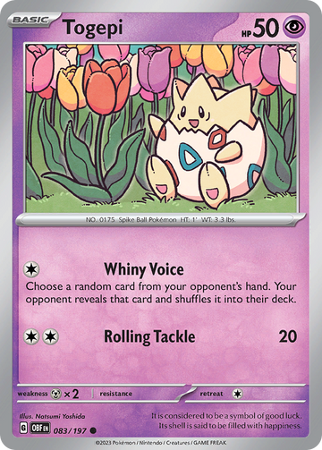 083/197 - Togepi - [Common] - Reverse Holo