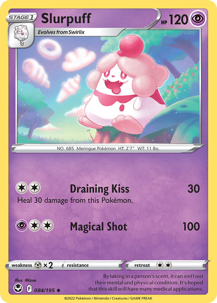 084/195 - Slurpuff - [Uncommon] - Reverse Holo