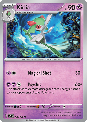 085/198 - Kirlia - [Common] - Reverse Holo