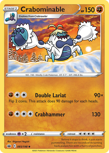 085/198 - Crabominable - [Uncommon]