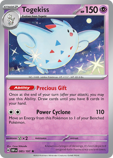 085/197 - Togekiss - [Rare] - Reverse Holo