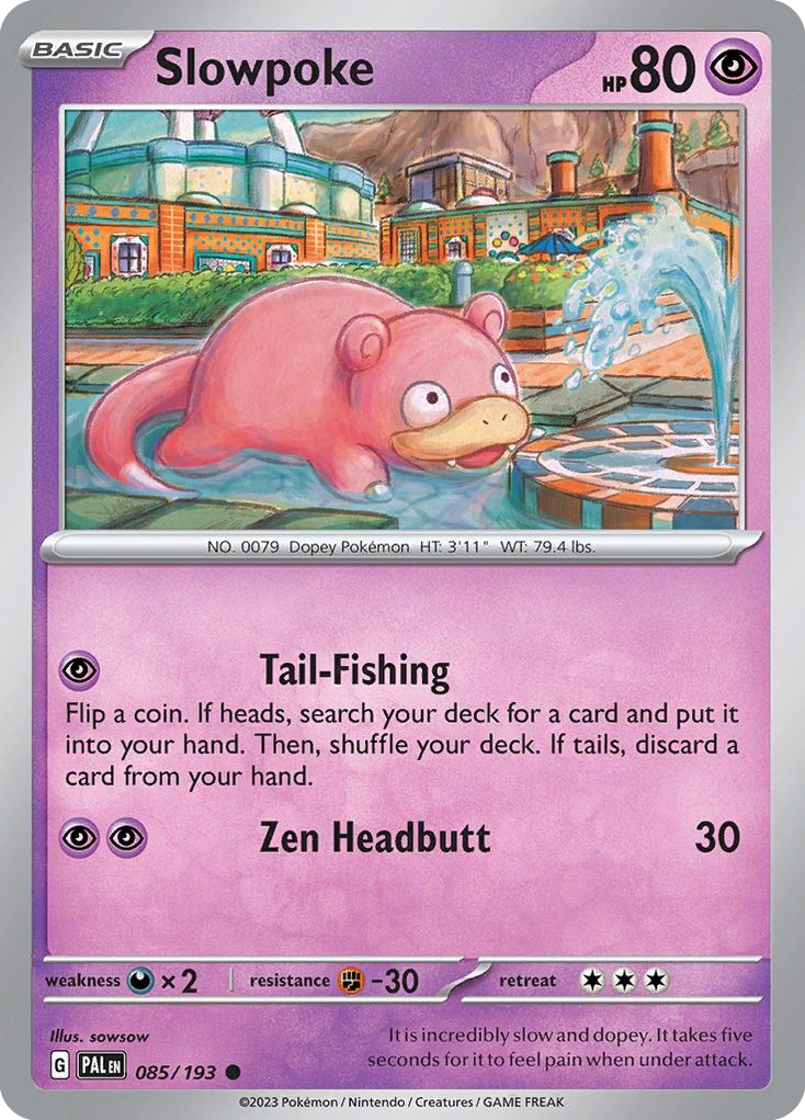 085/193 - Slowpoke - [Common] - Reverse Holo