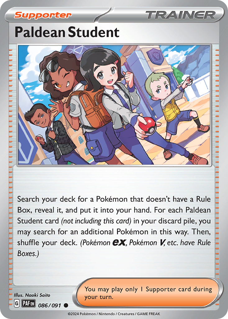 086/091 - Paldean Student - [Common]