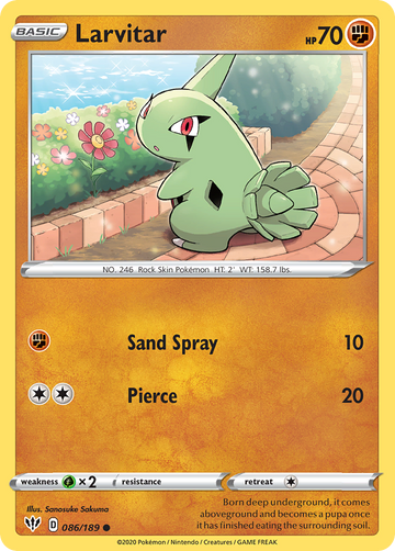 086/189 - Larvitar - [Common]