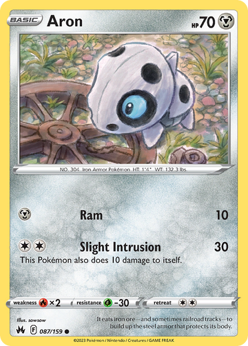 087/159 - Aron - [Common] - Reverse Holo