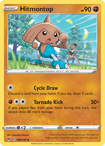 088/185 - Hitmontop - [Uncommon]