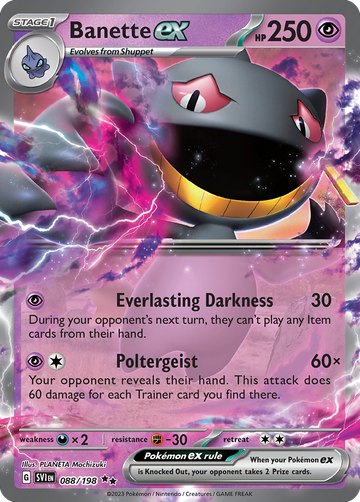 088/198 - Banette ex - [Double Rare]