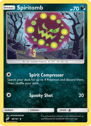 89/181 - Spiritomb - [Uncommon]