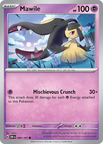 089/197 - Mawile - [Common] - Reverse Holo