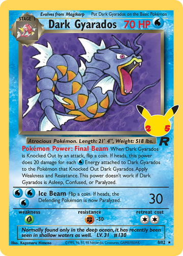 008/082 - Dark Gyarados - [Classic Collection]