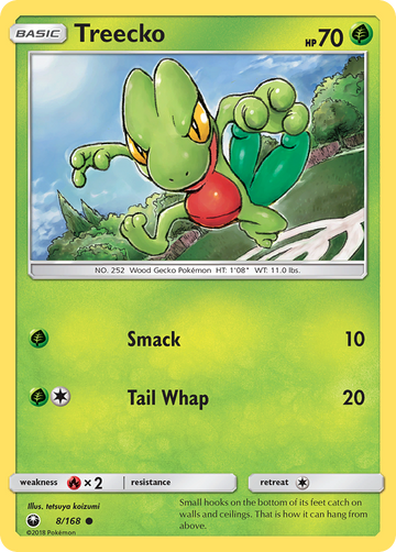 008/168 - Treecko - [Common]