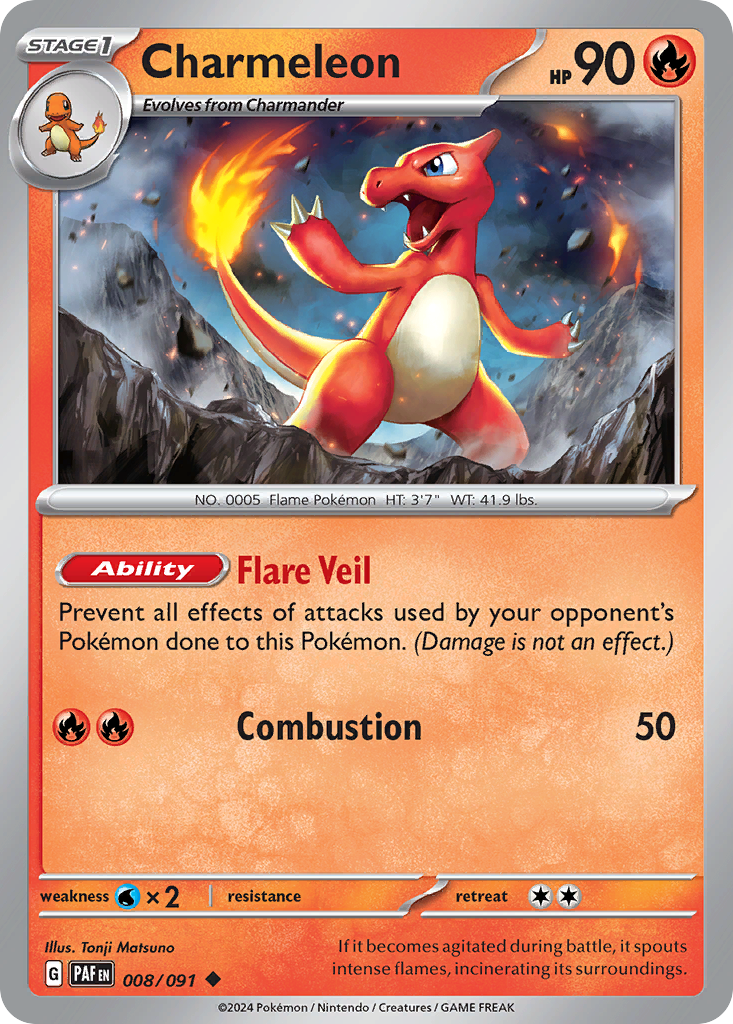 008/091 - Charmeleon - [Uncommon]