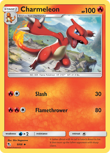 8/68 - Charmeleon - [Uncommon]