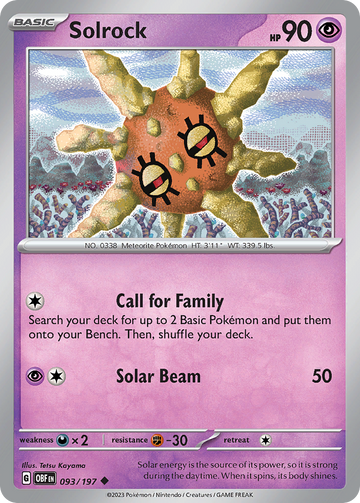 093/197 - Solrock - [Uncommon]