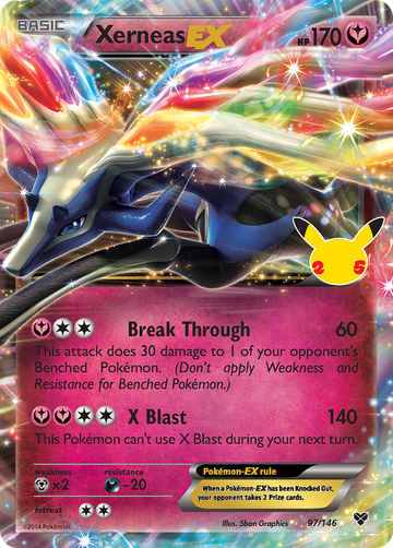 097/146 - Xerneas-EX - [Classic Collection]