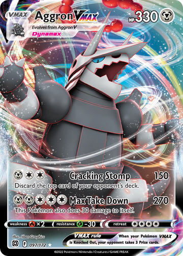 097/172 - Aggron VMAX - [Rare Holo VMAX]