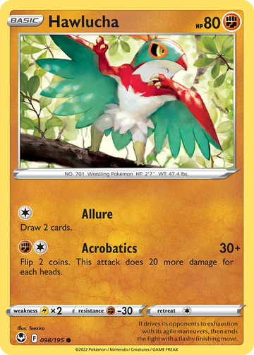 098/195 - Hawlucha - [Common]