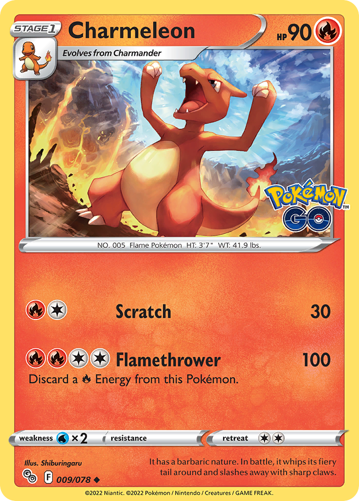009/078 - Charmeleon - [Uncommon]