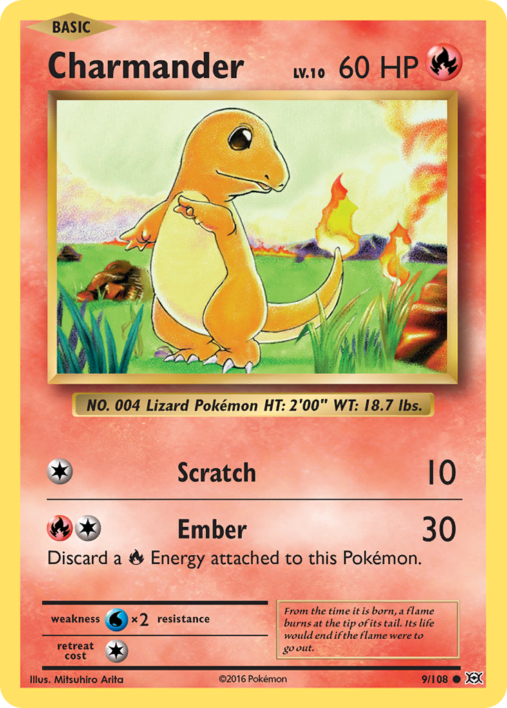 9/108 - Charmander - [Common]