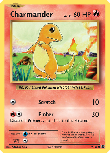 9/108 - Charmander - [Common]