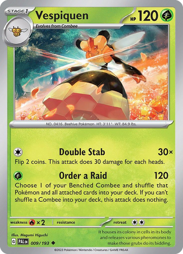 009/193 - Vespiquen - [Uncommon] - Reverse Holo