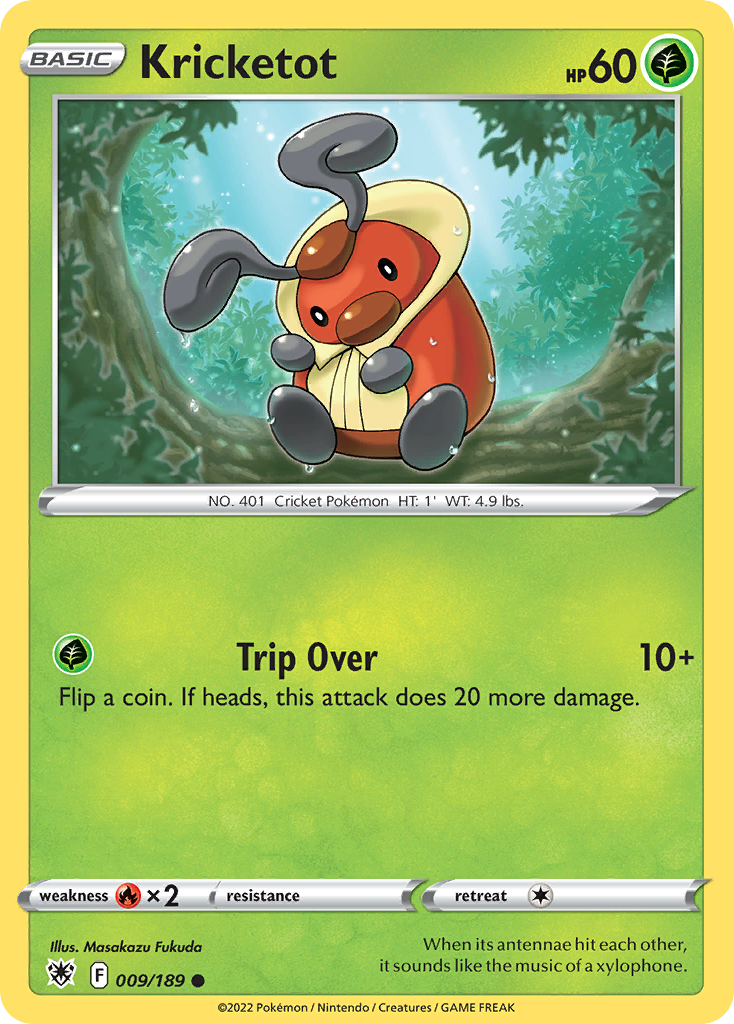 009/189 - Kricketot - Reverse Holo - [Common]