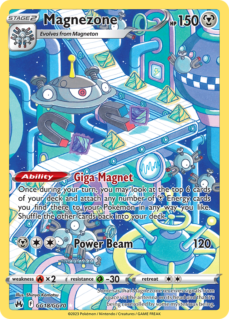 GG18/GG70 - Magnezone - [Trainer Gallery Rare Holo]