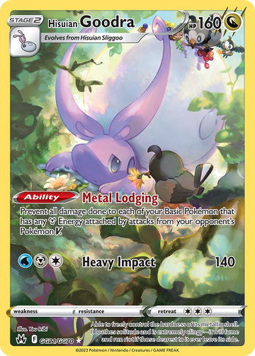 GG21/GG70 - Hisuian Goodra - [Trainer Gallery Rare Holo]