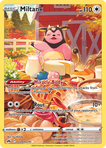 GG24/GG70 - Miltank - [Trainer Gallery Rare Holo]