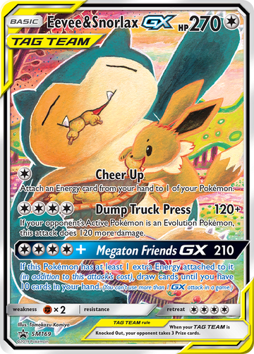 SM169 - Eevee & Snorlax-GX - [Promo]