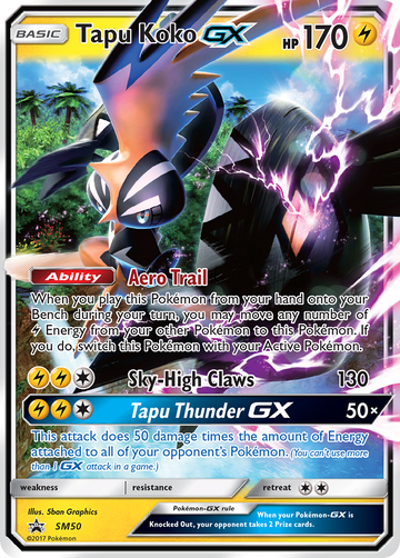 SM50 - Tapu Koko-GX - [Promo]