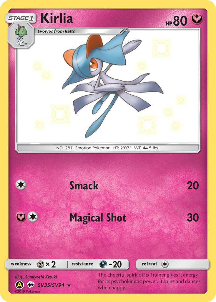Pokémonkaart SV35/V94 - Kirlia - Shiny Vault - [Rare Shiny]