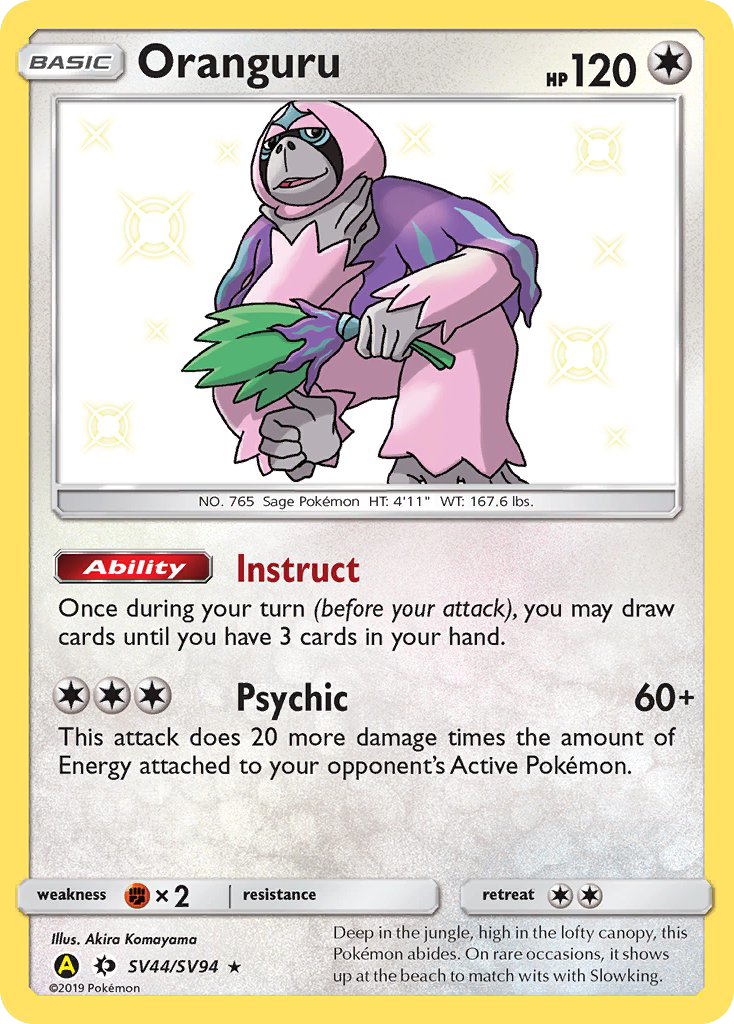Pokémonkaart SV44/V94 - Oranguru - Shiny Vault - [Rare Shiny]