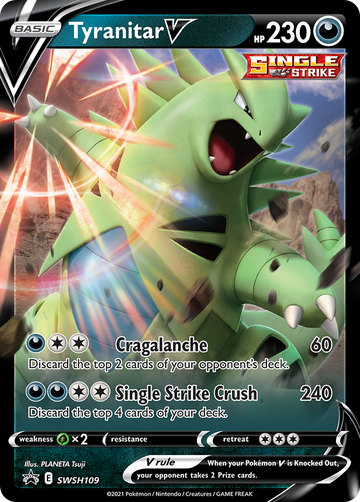 SWSH109 - Tyranitar V - [Promo]