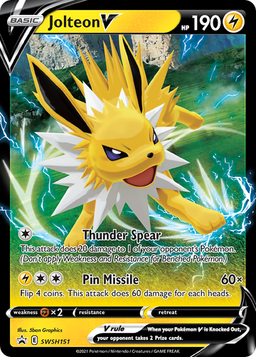 SWSH151 - Jolteon V - [Promo]