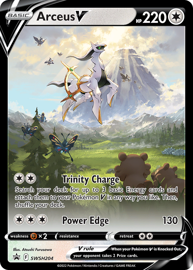 SWSH204 - Arceus V - [Promo]