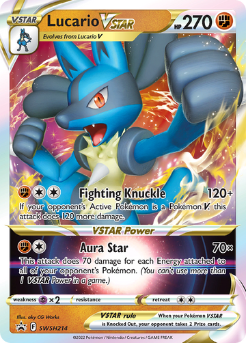 SWSH214 - Lucario VSTAR - [Promo]