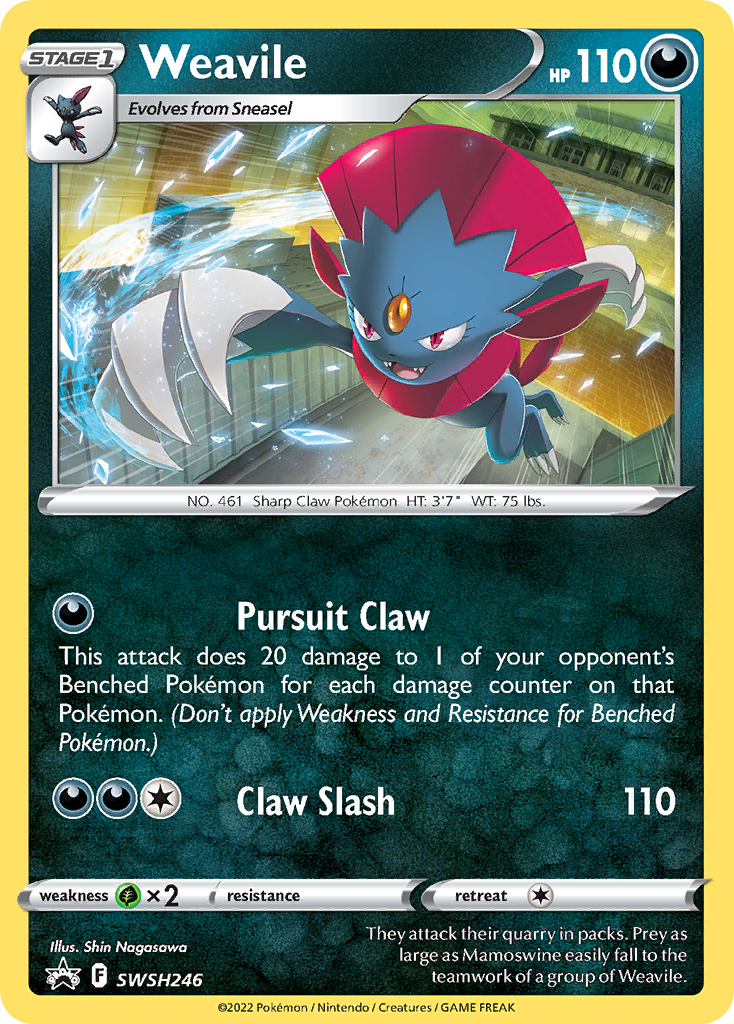 SWSH246 - Weavile - [Promo]