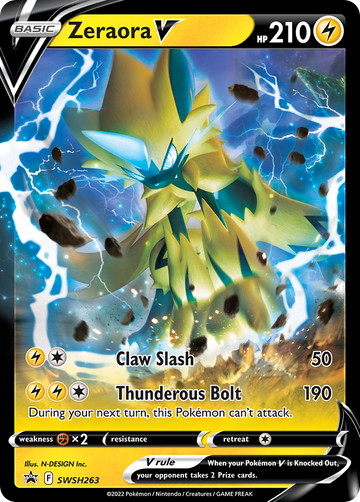 SWSH263 - Zeraora V - [Promo]