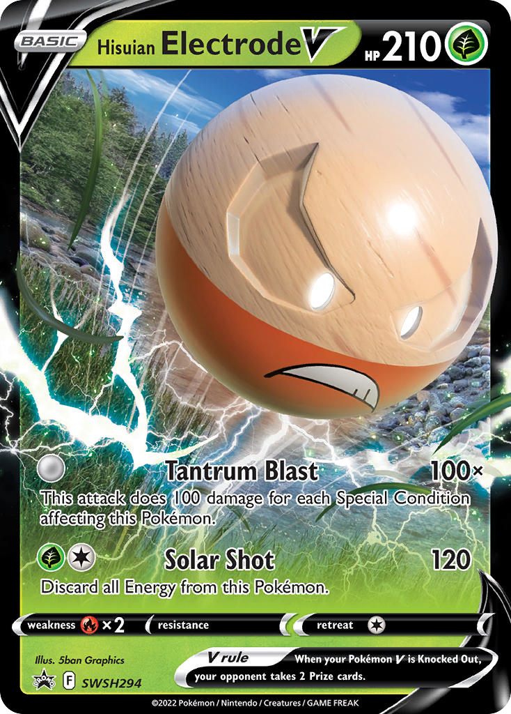 SWSH294 - Hisuian Electrode V - [Promo]
