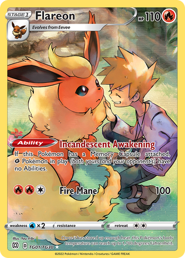 TG01/TG30 - Flareon - [Rare Holo]