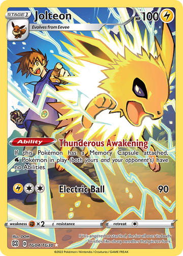 TG04/TG30 - Jolteon - [Rare Holo]