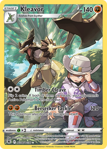 TG08/TG30 - Kleavor - [Trainer Gallery Rare Holo]