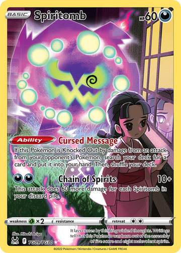 TG09/TG30 - Spiritomb - [Rare Holo]