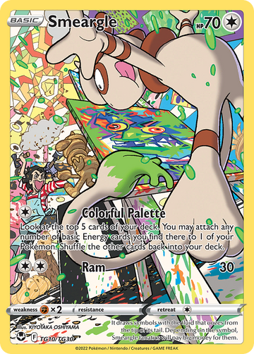 TG10/TG30 - Smeargle - [Trainer Gallery Rare Holo]